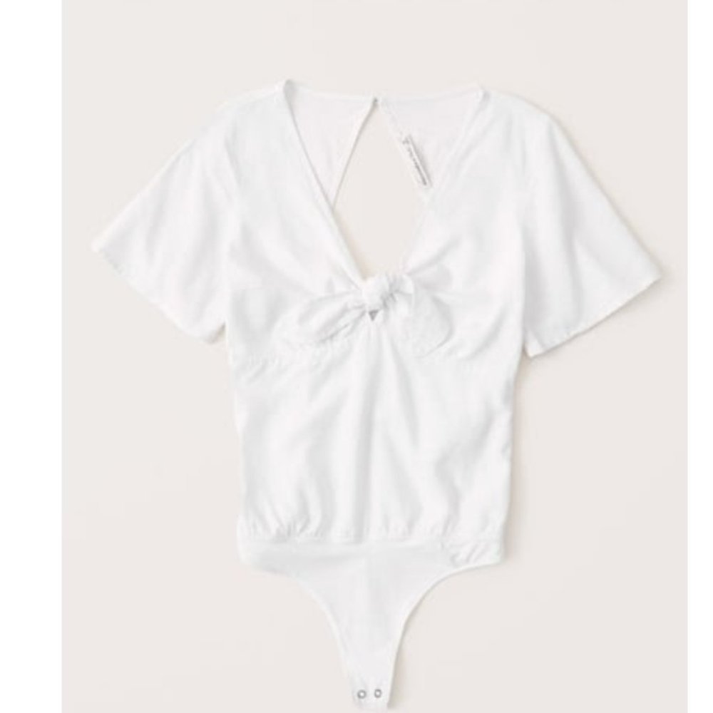 Tie-Front Bodysuit